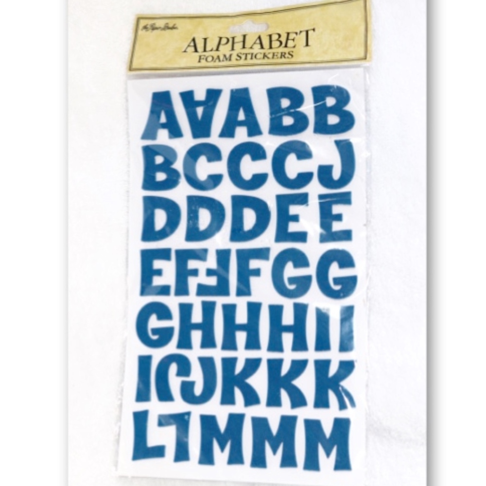 The Paper Studio Alphabet Letters Foam Stickers